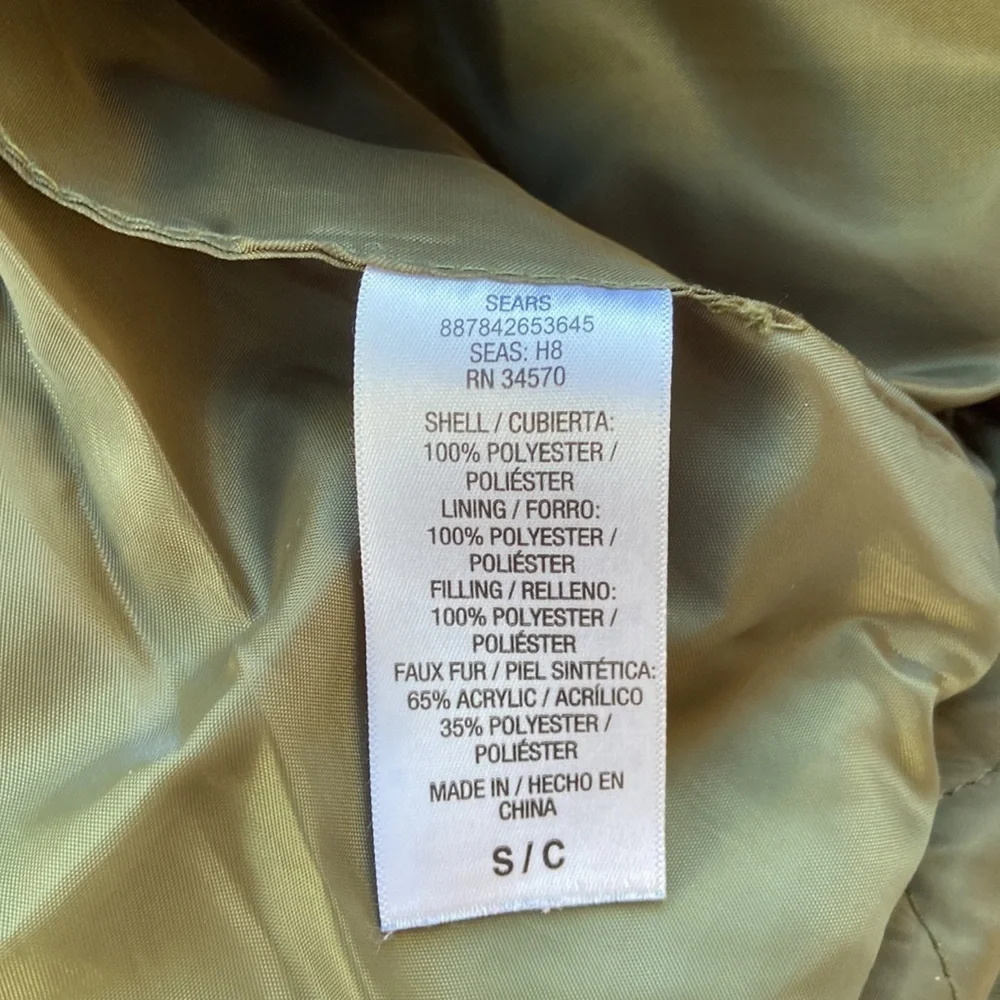 Forever Flower Womens Jacket SZ S